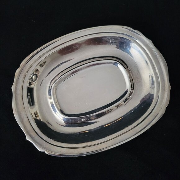 Vtg Amesbury 9421 Silverplate Gravy Boat with Underplate By Wallace Silver *Read - Picture 10 of 13